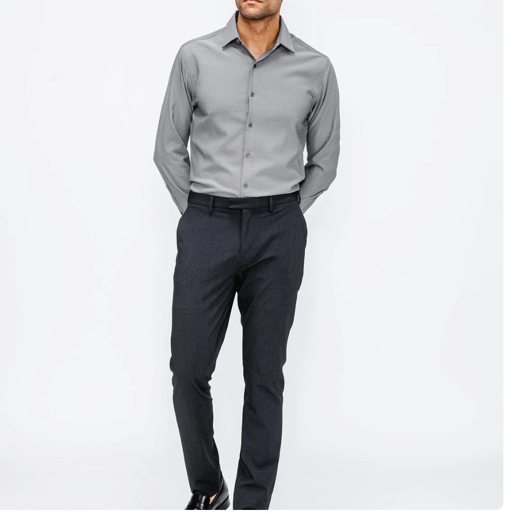 Ministry of supply grey suit pant. New with tags. Machine washable. 34 Slim